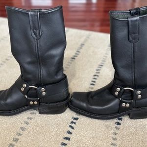 Leather Motorcycle boots
